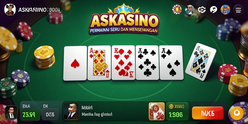 Gameplay menarik dari aplikasi ASKASINO yang penuh tantangan.