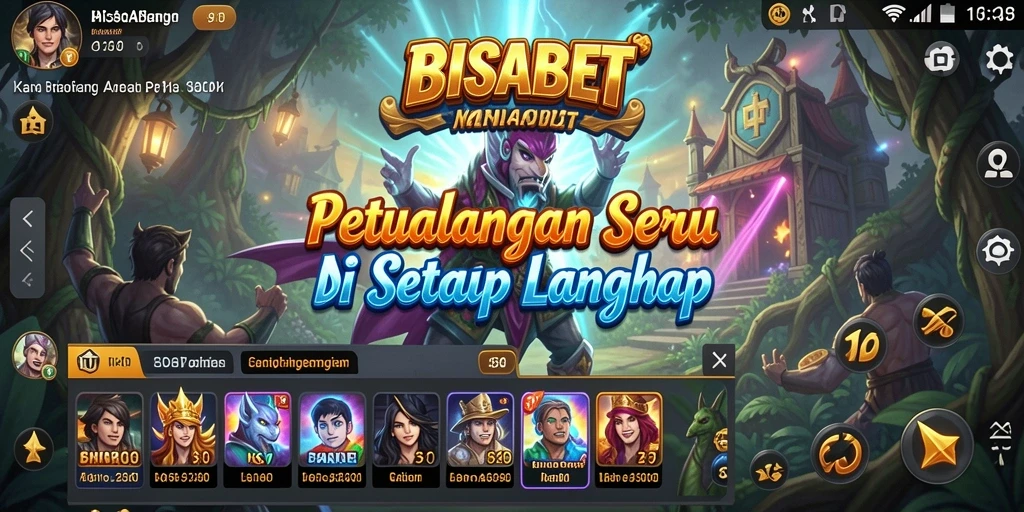Screenshot gameplay BISABET menampilkan aksi petualangan menarik dan grafik memukau.