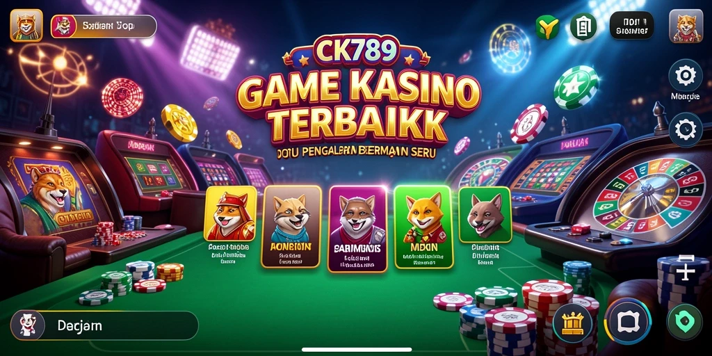 Screenshot CK789 menampilkan pengalaman bermain kasino yang menarik.