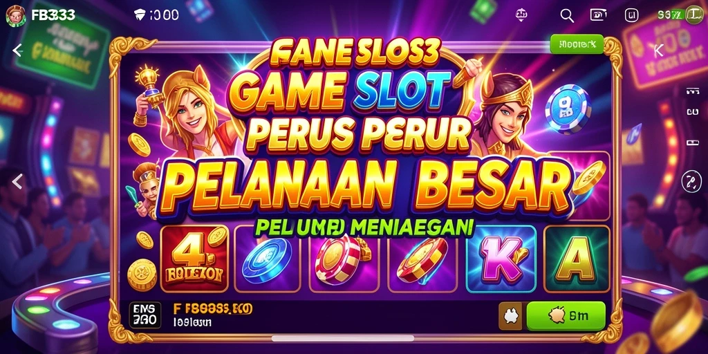 Screenshot FB333 menampilkan gameplay Slot yang mendebarkan.