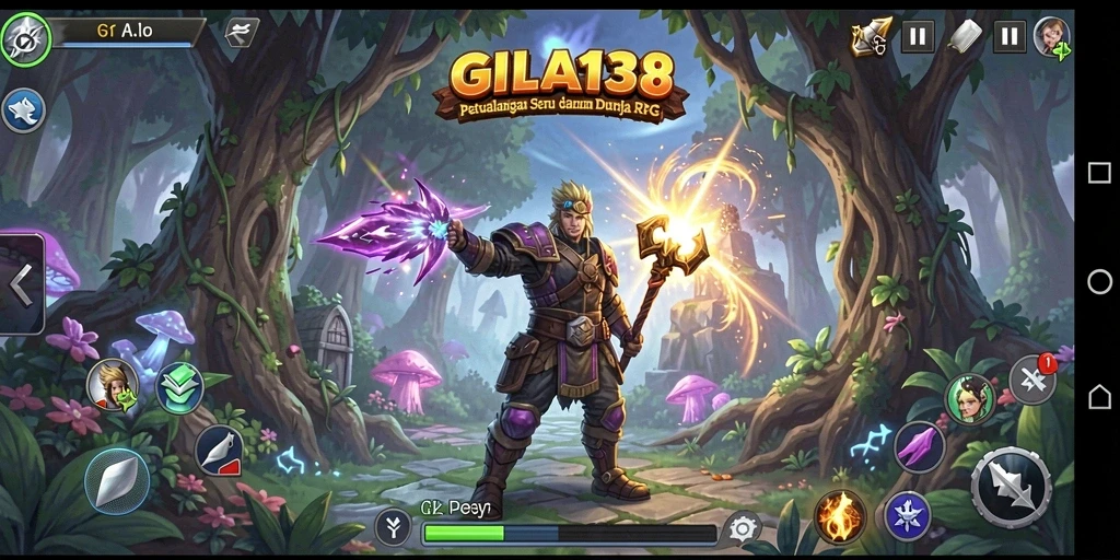 Tampilan gameplay GILA138 yang menakjubkan dan penuh petualangan.