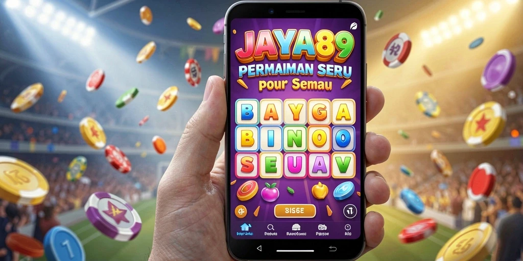 Screenshot permainan Bingo yang menunjukkan kegembiraan saat bermain.