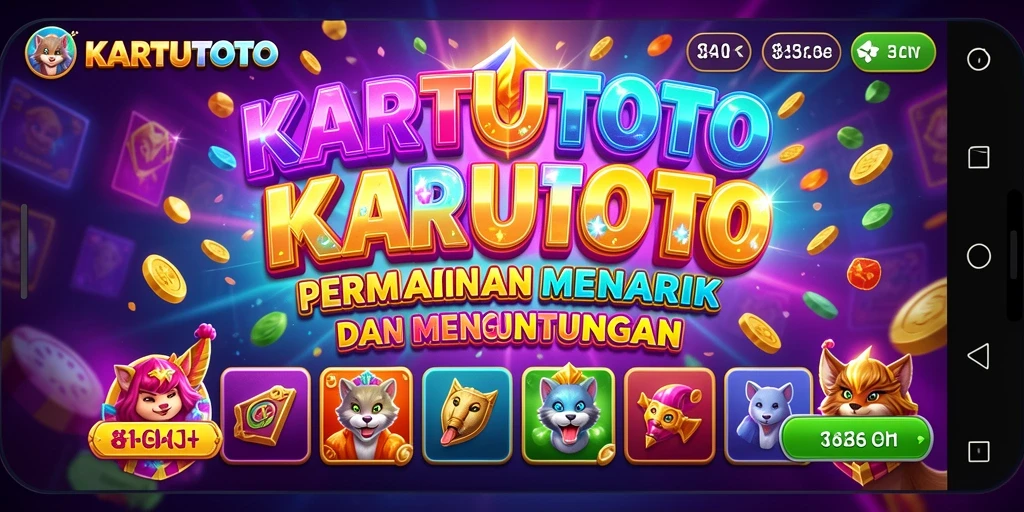 Gameplay Slot menegangkan di KARTUTOTO dengan beragam tema.