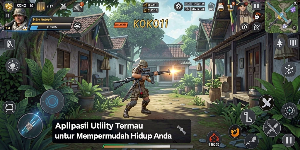 Tampilan antarmuka KOKO11 yang intuitif dan modern.
